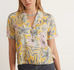 Lucy Short Sleeve Resort Shirt - Bamboo Floral