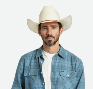 El Paso Straw Cowboy Hat - Copper