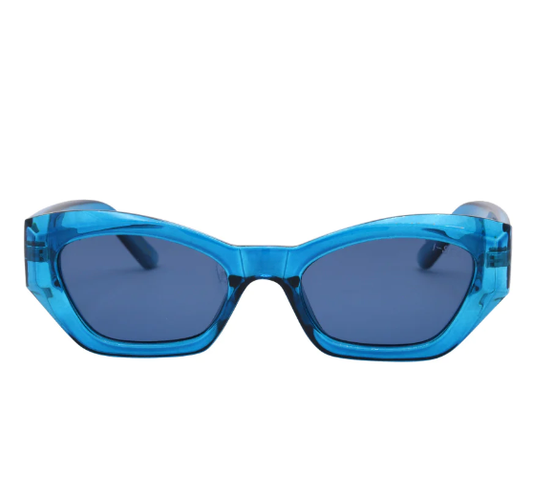 Beck Sunglasses - Blue/Navy Polarized
