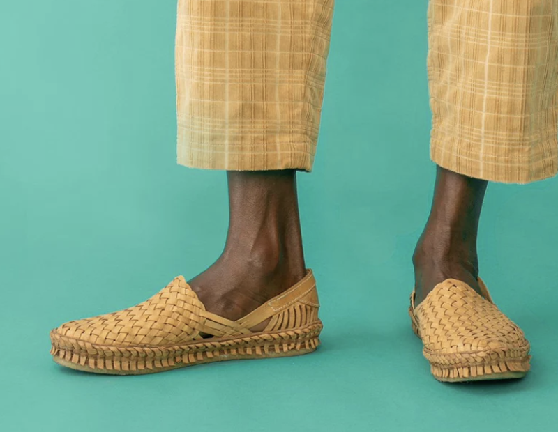 Men's Woven Shoe - Honey