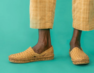 Men's Woven Shoe - Honey