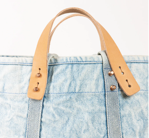 Small East West Tote - Acid Wash