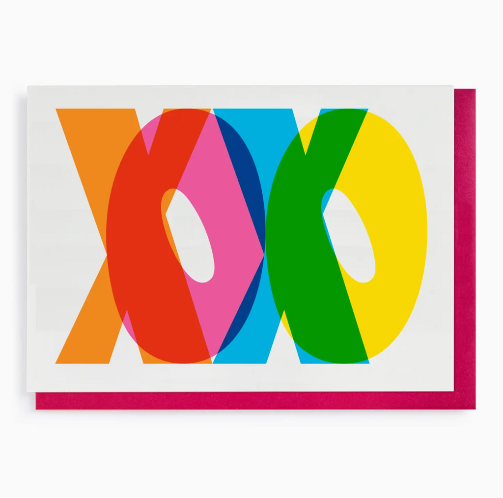 XOXO Greeting Card