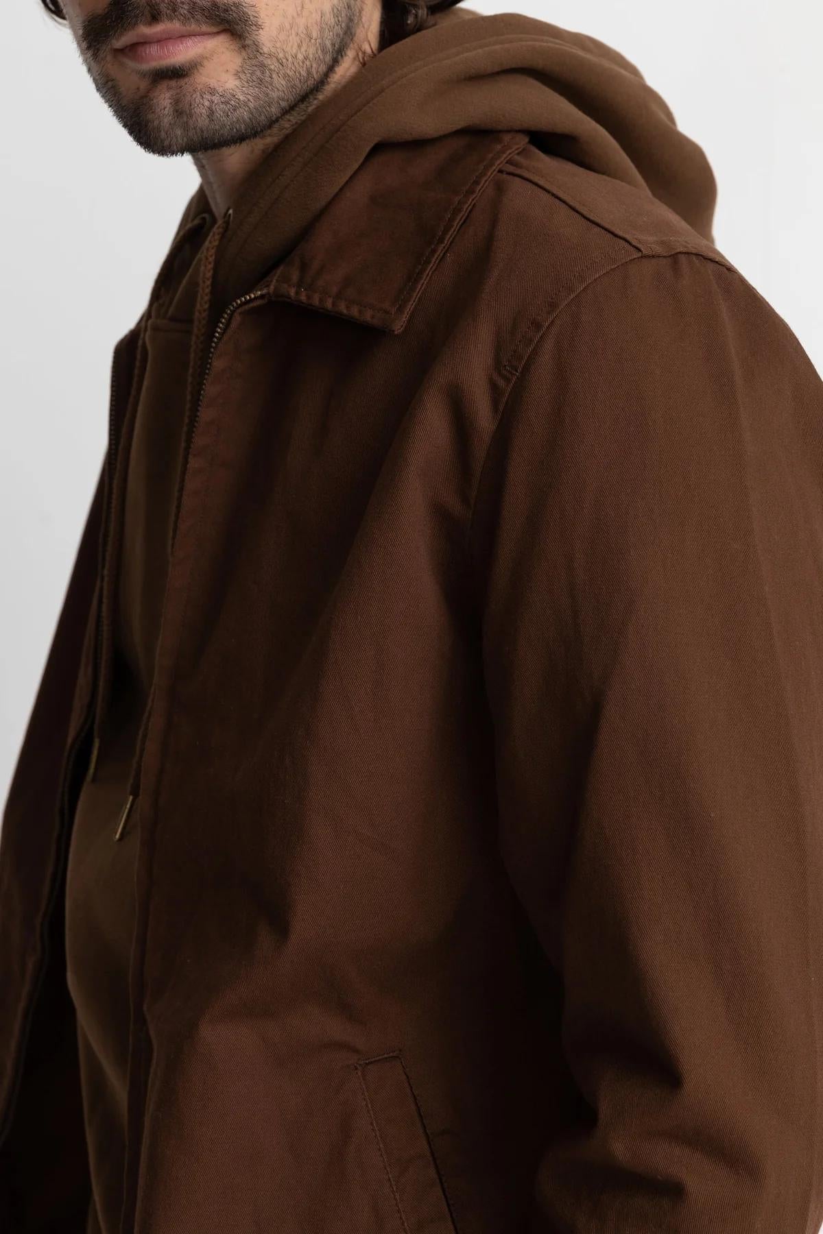 Classic Shop Jacket - Chocolate