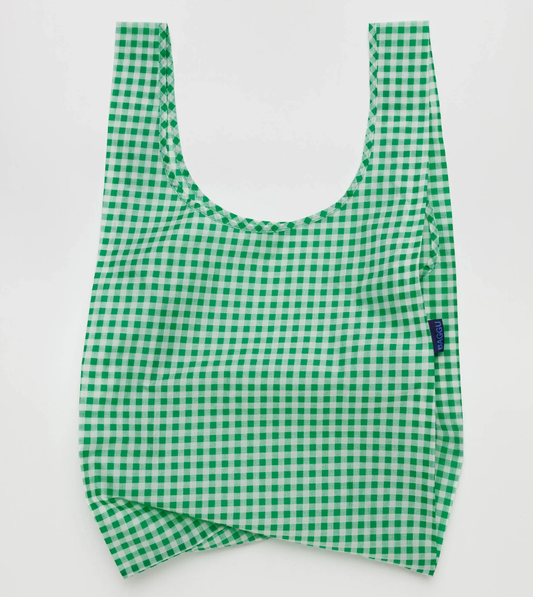 Standard Baggu - Green Gingham
