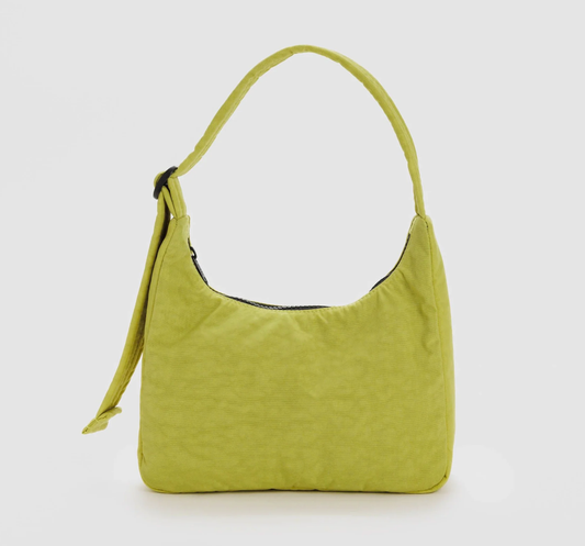 Mini Nylon Shoulder Bag - Lemongrass