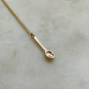 Spoon Pendant Necklace