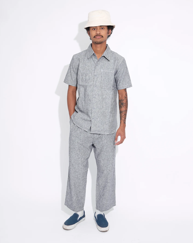 Saint Rail Stripe Pant - Midnight