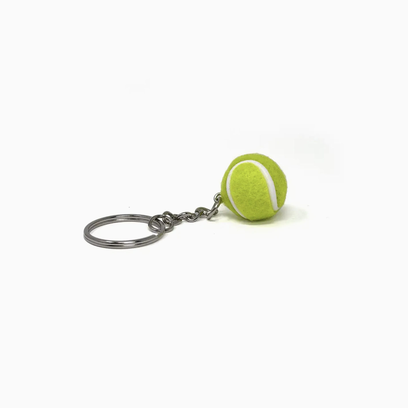 Tennis Ball Keychain