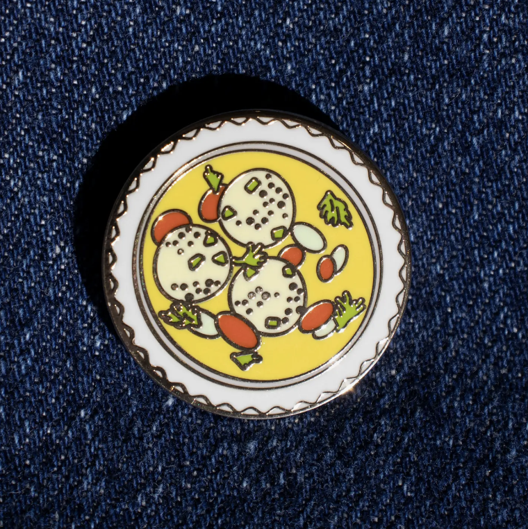Matzo Ball Soup Pin