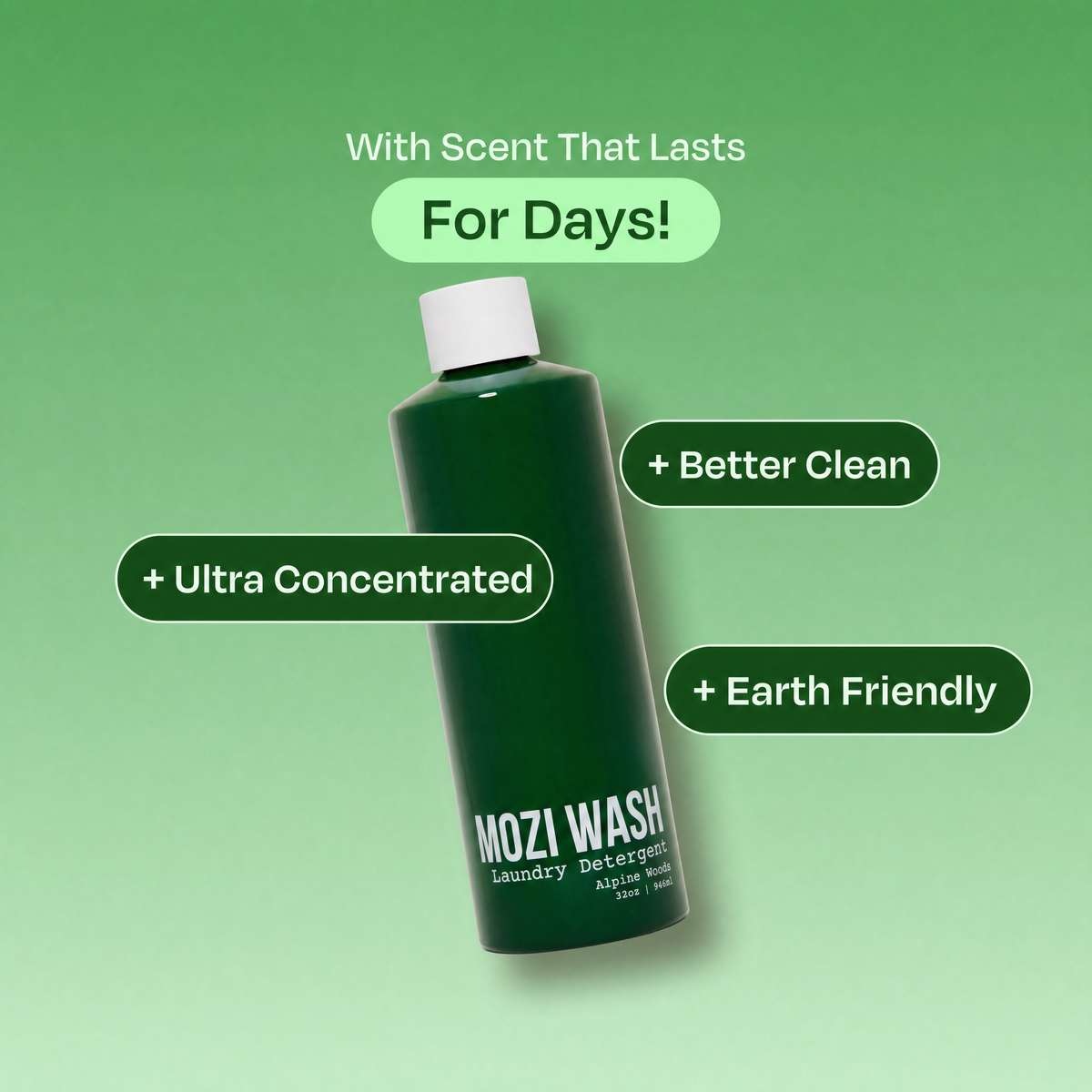 Alpine Woods Laundry Detergent-Mozi Wash