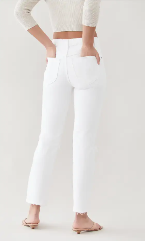 Original Straight Jeans - Layla White