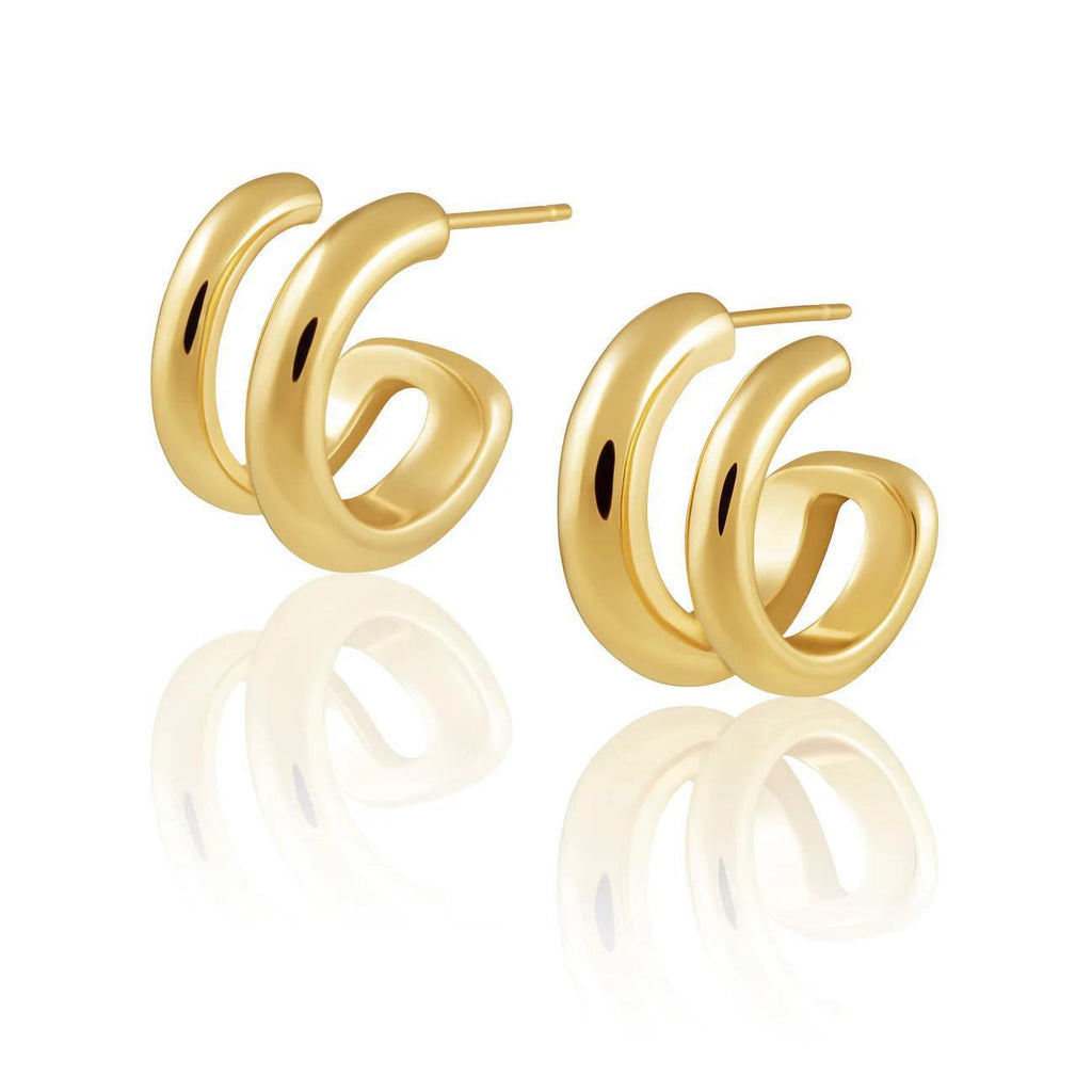 Gisela Double Hoops