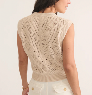 Brooke Sweater Vest - Oatmeal