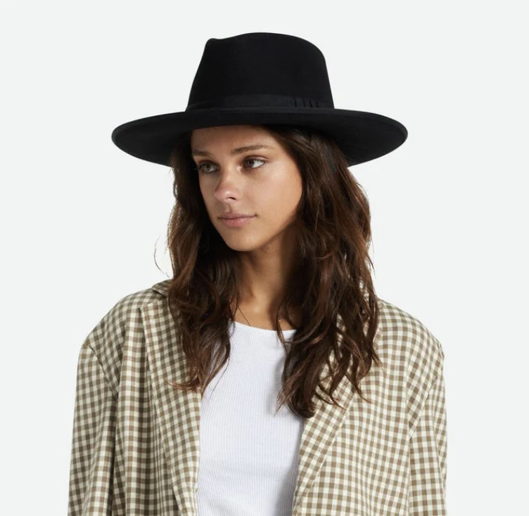 Reno Fedora - Black/Black