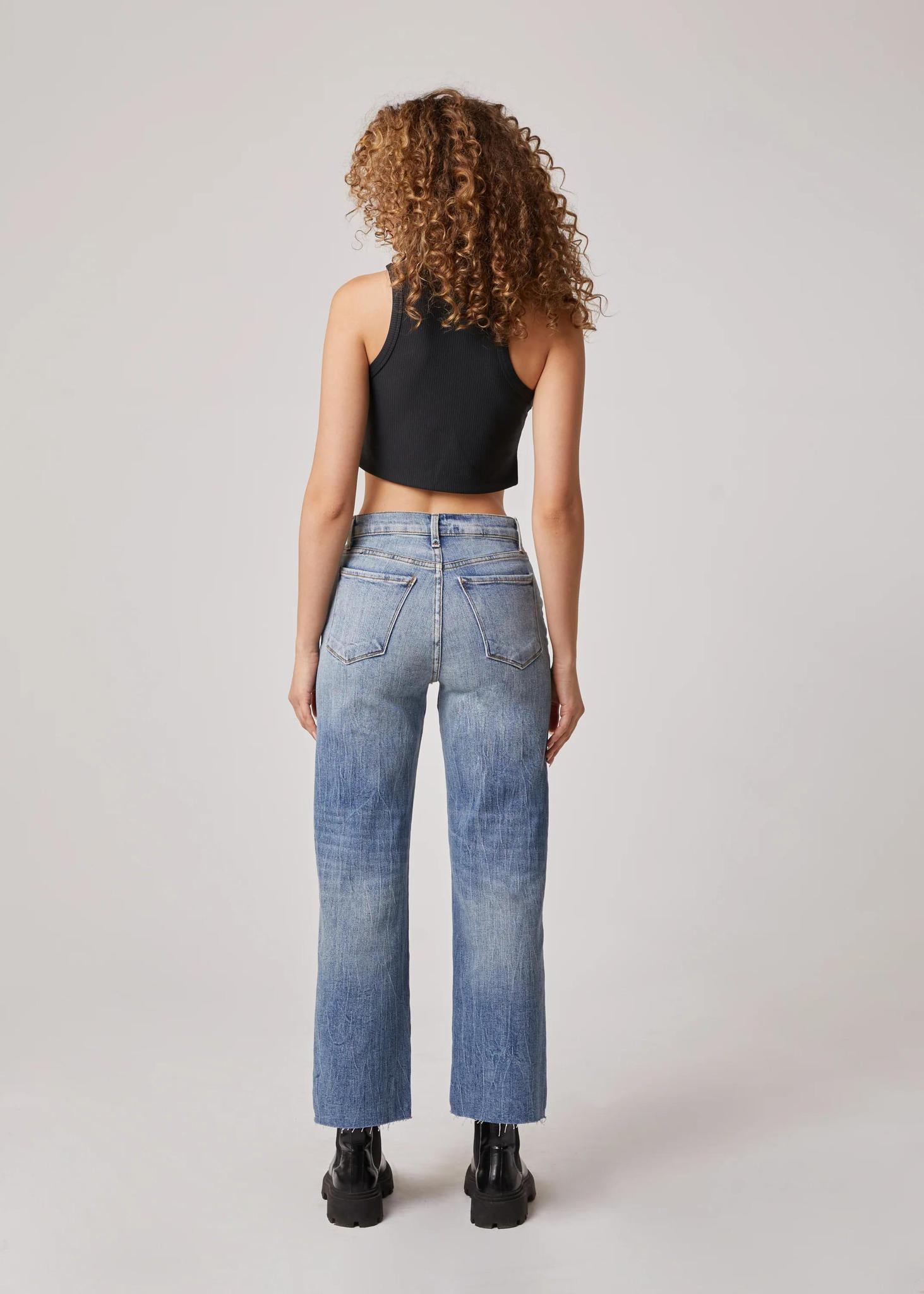 Vincent High Rise Wide Leg Jean