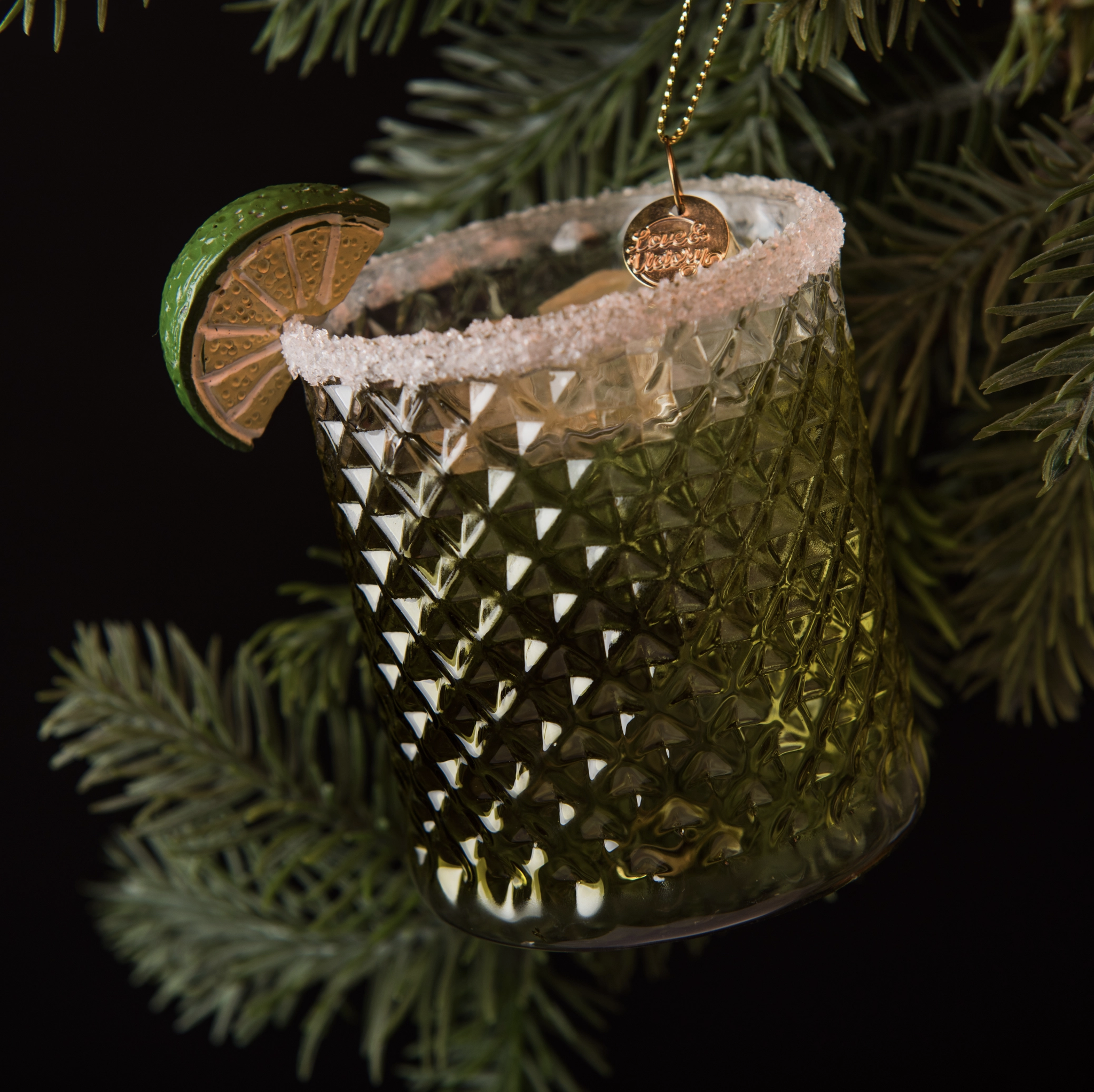 Margarita Cocktail Holiday Ornament