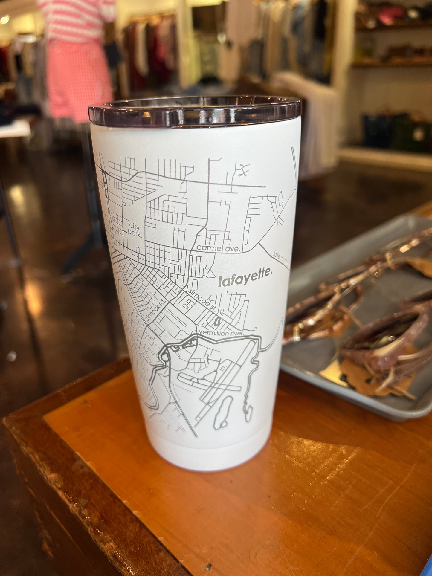 Lafayette, Louisiana Travel Tumbler- 20 oz