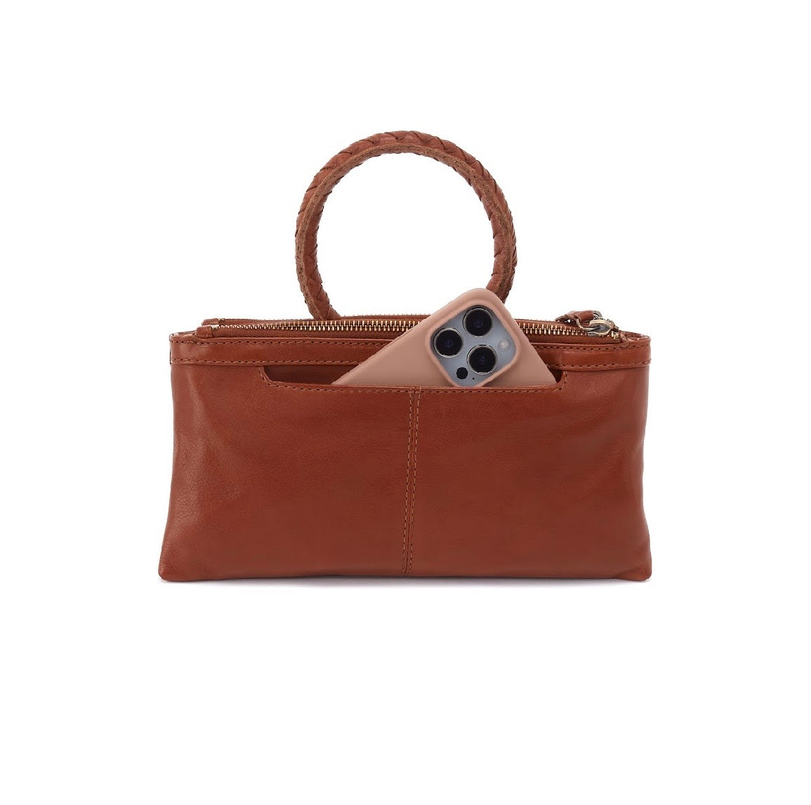 Kindling Brown Sable Crossbody - Washed Leather