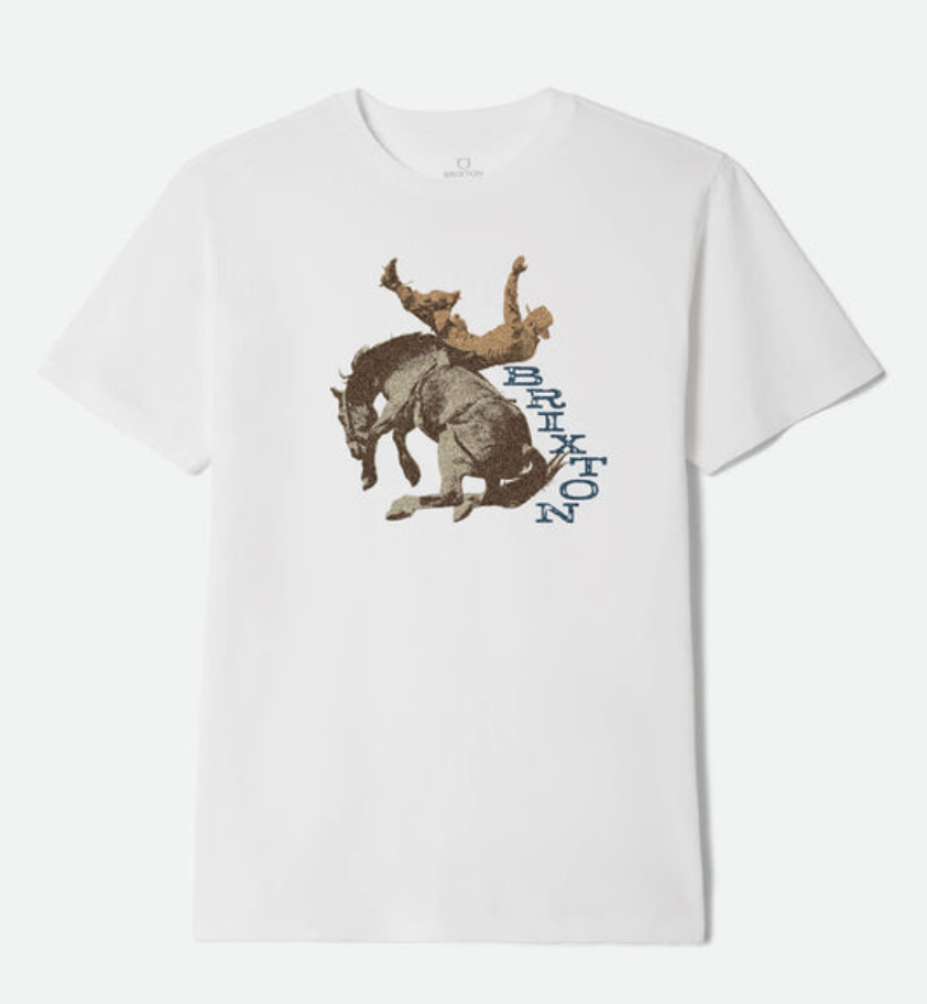 Rowdy S/S Tailored Tee - White