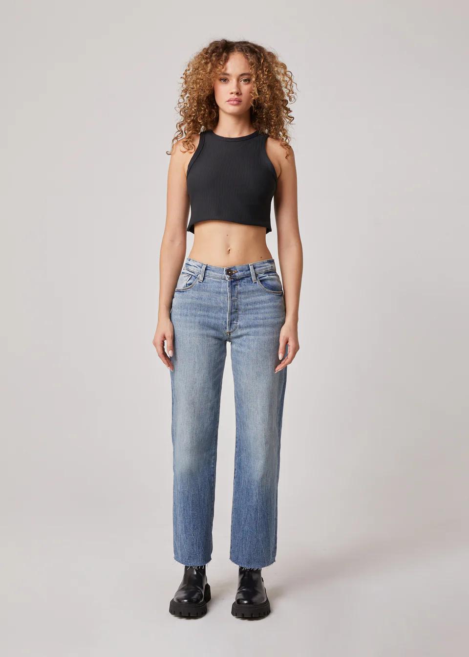 Vincent High Rise Wide Leg Jean