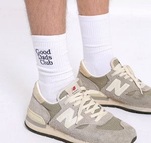 Good Dads Club Socks - White