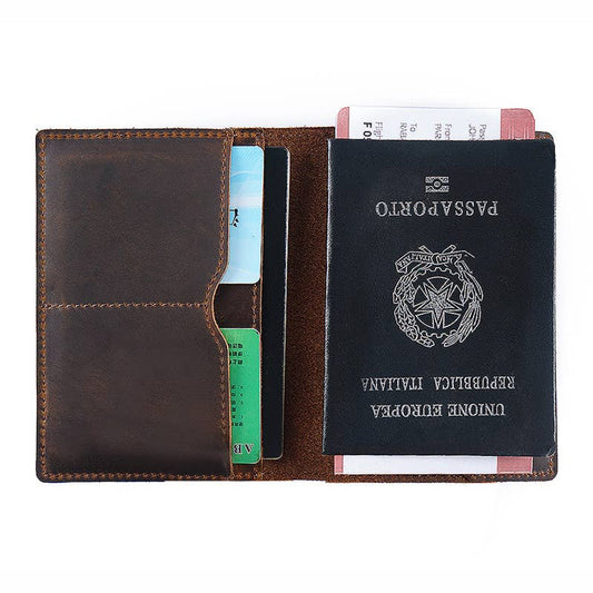 Leather Passport Holder