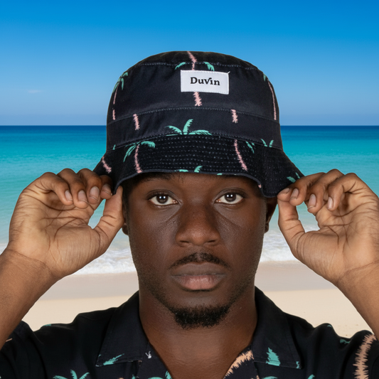 Palmy Bucket Hat - Black
