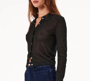 Caroline Lurex Knit - Black