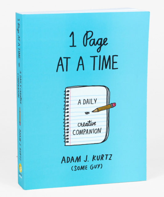 One Page At A Time Book