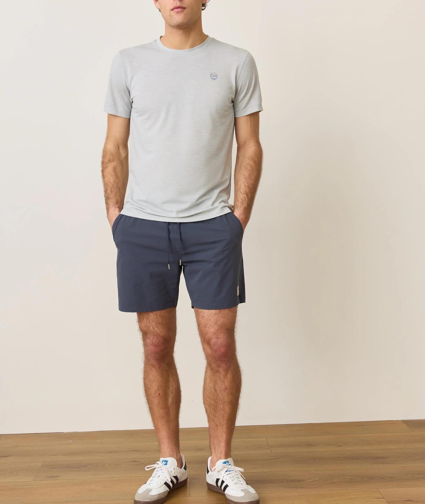 6" Lined Sport & Swim Short - India Ink
