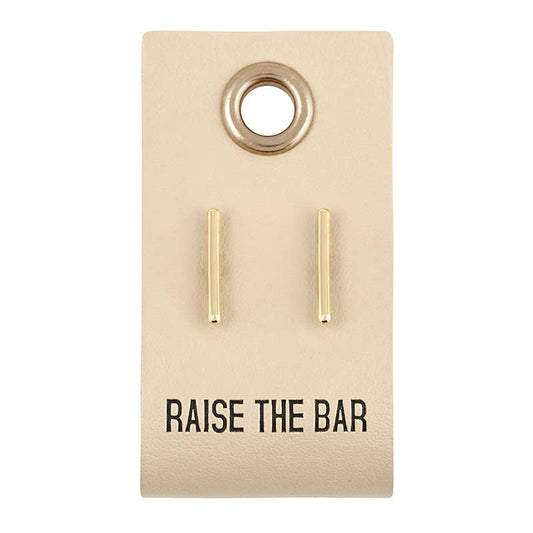 Gold Bar Earrings