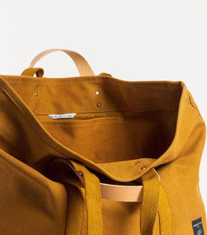 Large East West Tote - Mustard Seed