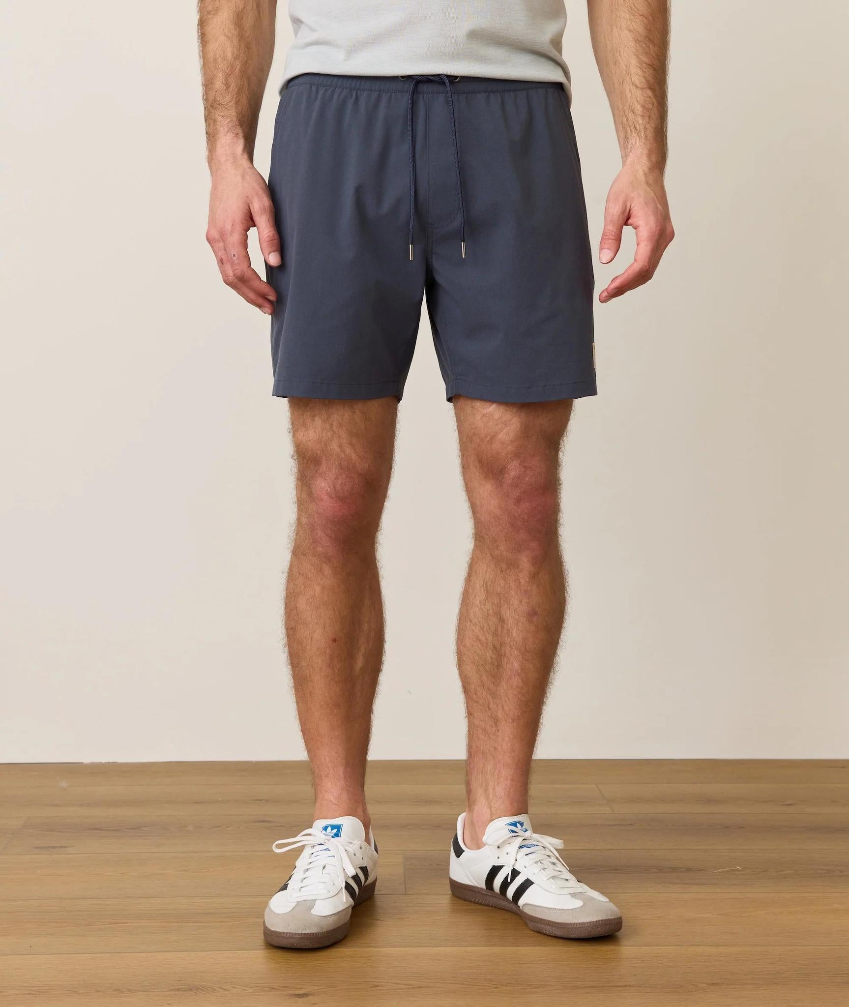 6" Lined Sport & Swim Short - India Ink