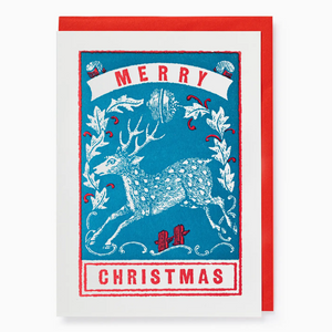 Christmas Stag - Greeting Card