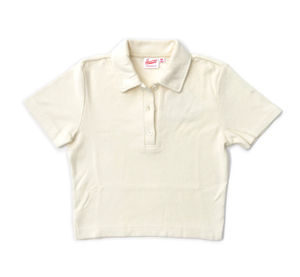 Women's Terry Polo - Cream