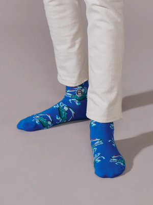 Blue Crab Socks