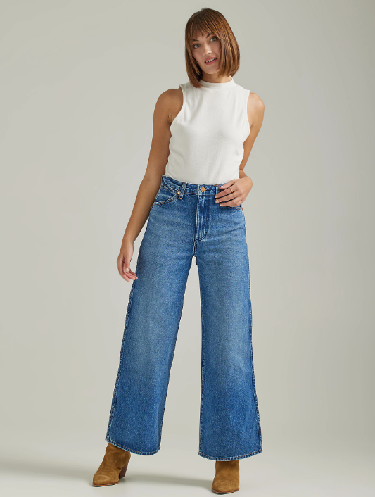Worldwide 661 High Rise Wide Leg Jean - Preloved