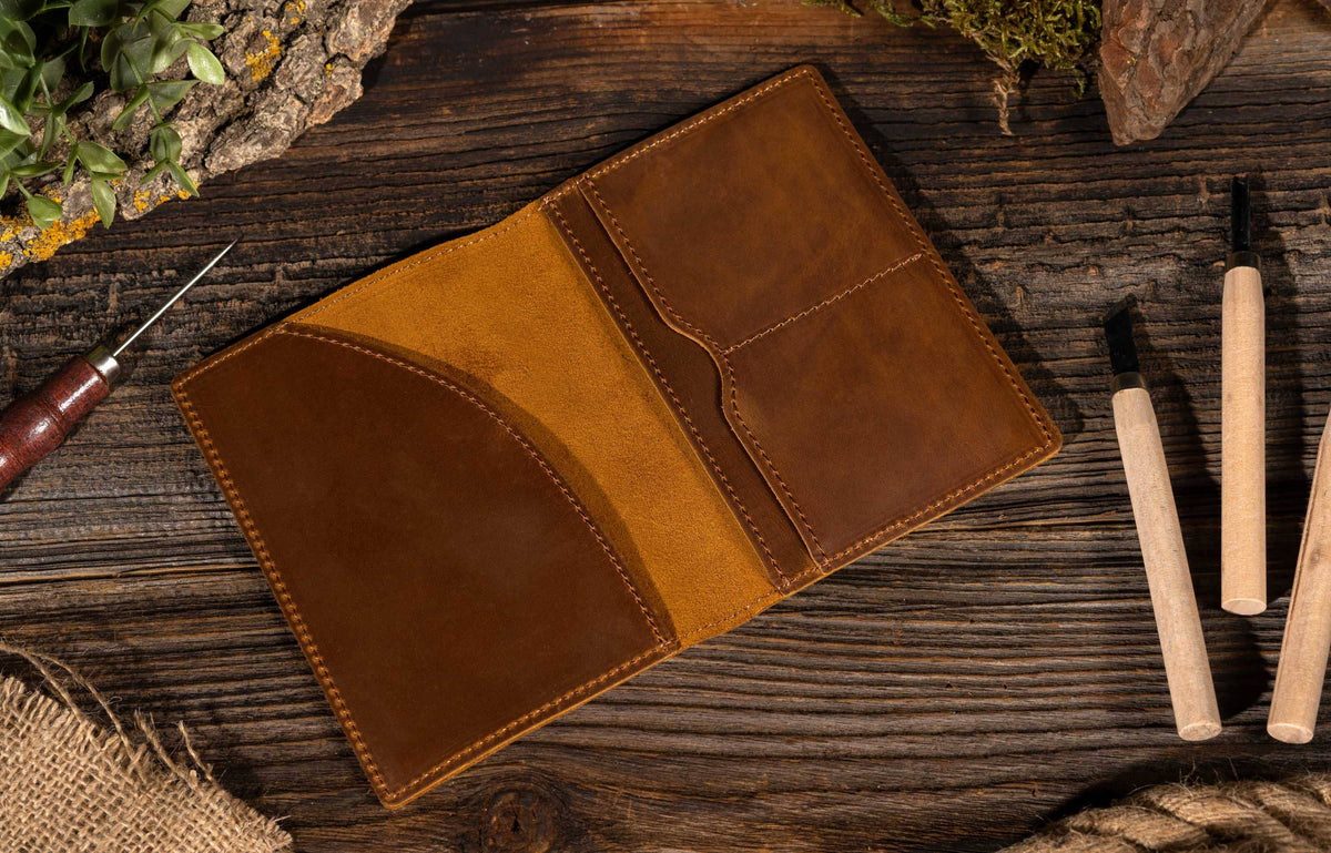 Leather Passport Holder