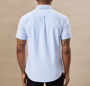 Jasper Oxford S/S Shirt - Light Blue