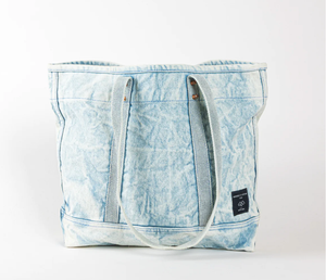 Small East West Tote - Acid Wash