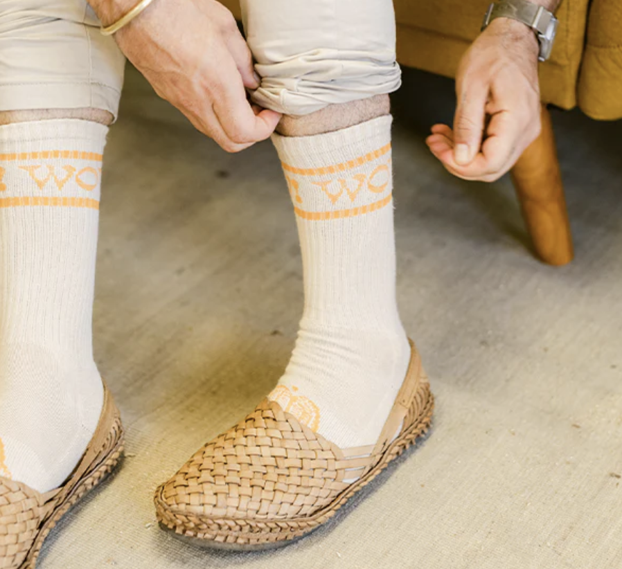 Men's Woven Shoe - Honey