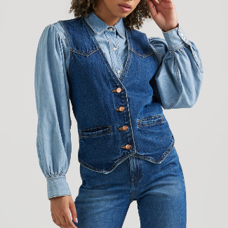 Denim 2025 vest women