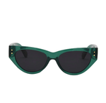 Carly Sunglasses - Hunter Green/Smoke Polarized