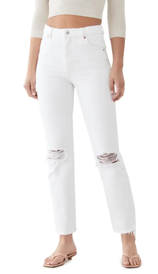 Original Straight Jeans - Layla White