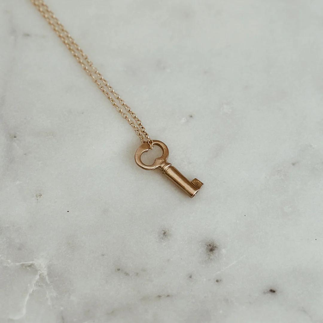 Key Pendant Necklace