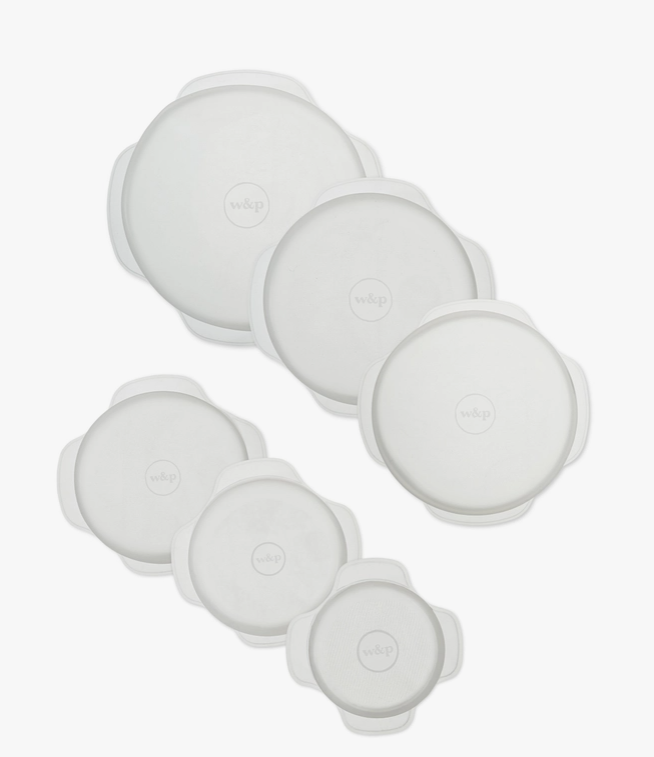 Reusable Silicone Stretch Lids - Set of 6 Assorted Sizes
