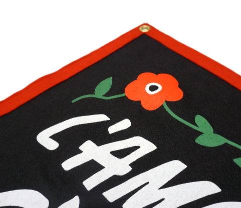 L'amour C'est Tout Camp Flag