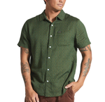 Charter Print S/S Shirt - Trekking Green Tile