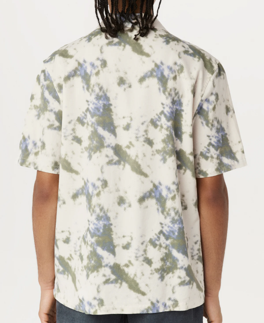 The Fluid Camp Collar Shirt - Cloud